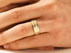 Celtic Style Men's Wedding Band.