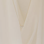 0.20 TCW Marquise Moissanite Minimalsit Necklace