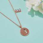 Customized "E" Letter Moissanite Diamond Necklace