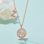 Customized "Z" Letter Moissanite Diamond Necklace