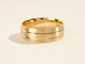Men's Wedding Band with Matte Brushed Finish