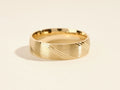 Men's Wedding Band with Diagonal