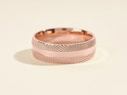 Men's Wedding Band with Accented