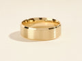 Men's Wedding Band Brushed and Shinny Finish