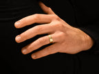 Concave Style Men's Wedding Band