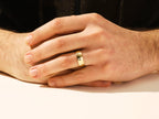 0.25 CT Men's Channel Setting Diamond Wedding Band