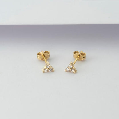 Trilogy Diamond Studs Earrings