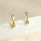 Twist Hoop Earrings