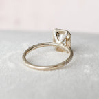 2.0 CT Radiant Cut Moissanite Halo Engagement Ring