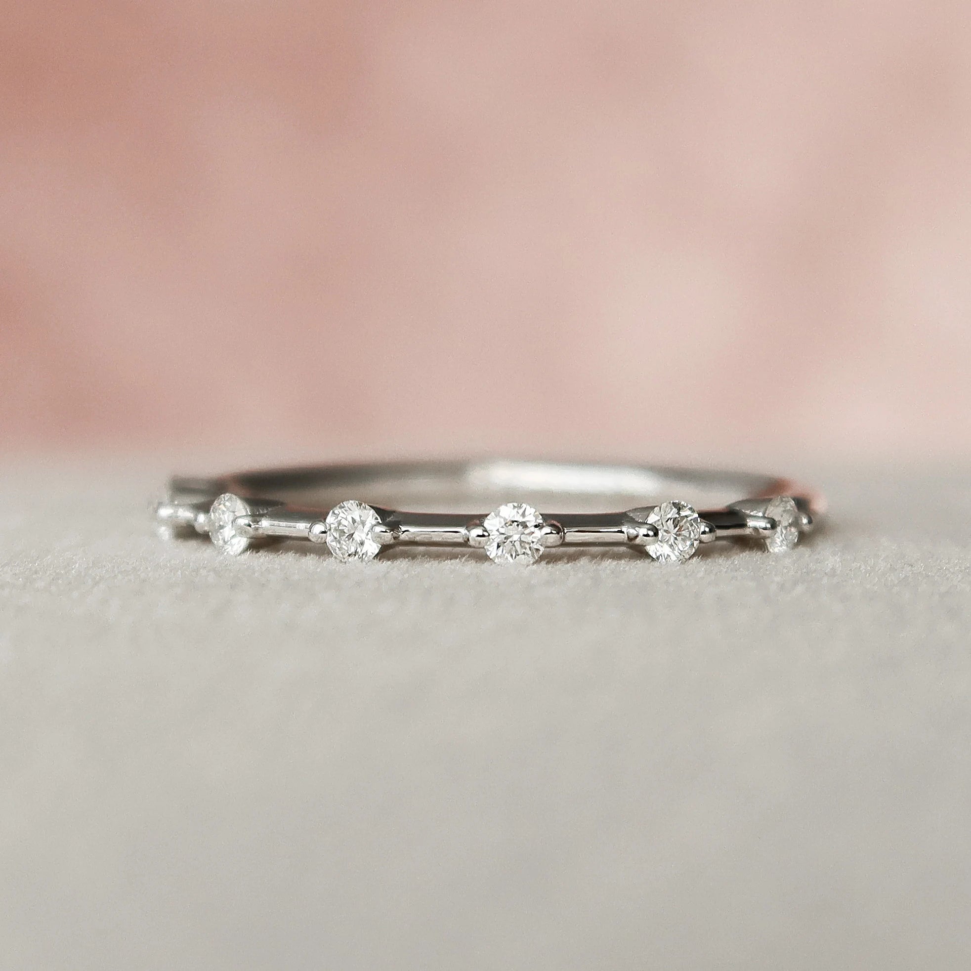 1.0CT Radiant Cut Moissanite Solitaire Bridal Ring Set