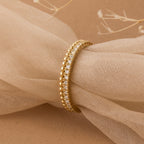 0.33 TCW Round Cut design Moissanite Wedding Band