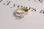 Solid Gold Satin 4mm Band Emerald Cut Moissanite Engagement Ring, Handmade Promise Ring