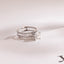 Solid Gold Split Shank Heart Cut Moissanite Engagement Ring
