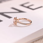 Solid Gold Halo Heart Cut Pink Moissanite Sapphire Engagement Ring