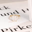Solid Gold Elongated-Emerald Cut Moissanite Engagement Ring, Eternity Pave Ring ONLY RING