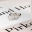 Solid Gold Emerald Cut Moissanite Engagement Ring With Trapezoid Accent, Three Stone Ring
