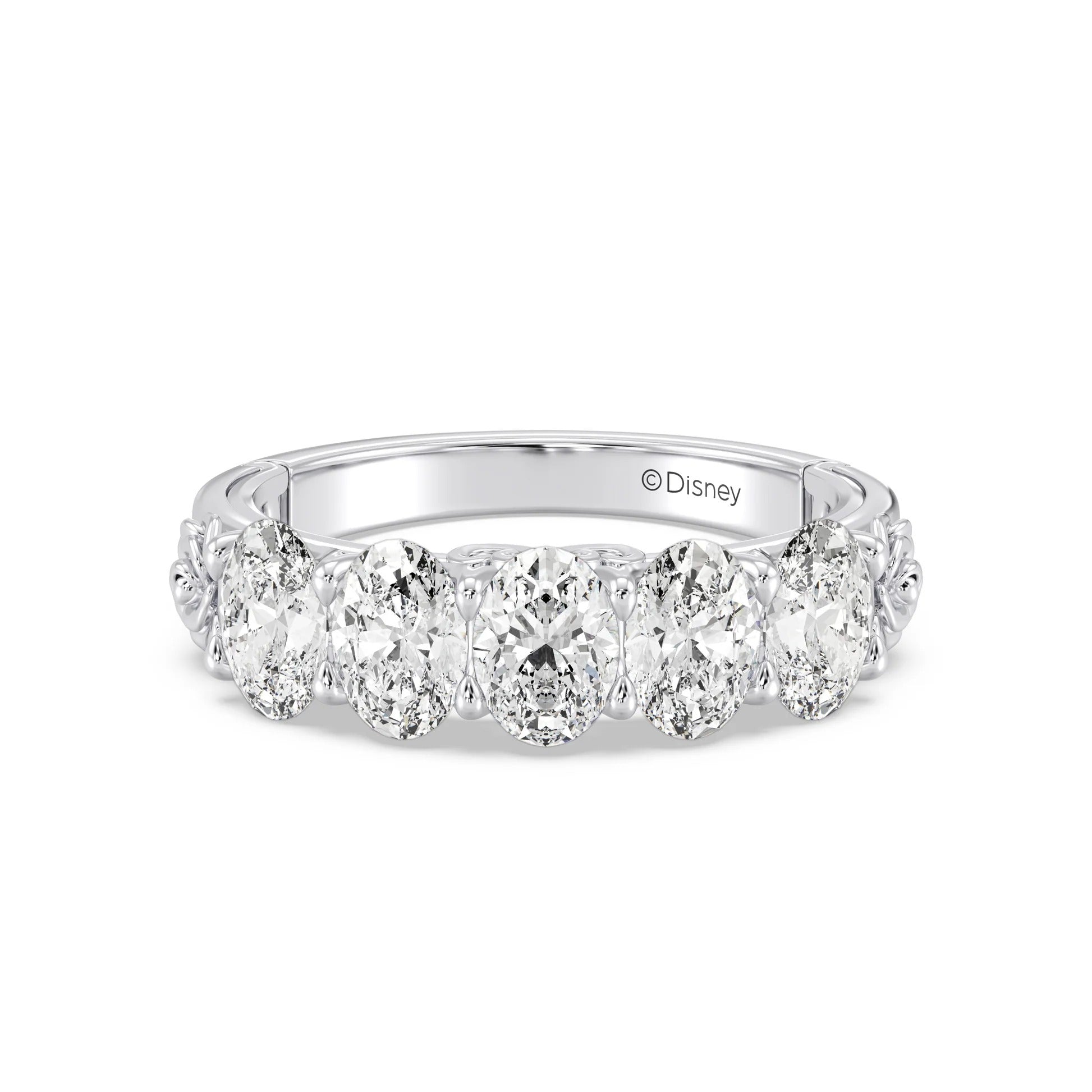Enchanted Star Diamond Disney’s Belle Five Stone Anniversary Ring