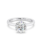Enchanted Star Diamond With Gold, Disney’s Rapunzel Six-Prong Studded Solitaire Engagement Ring
