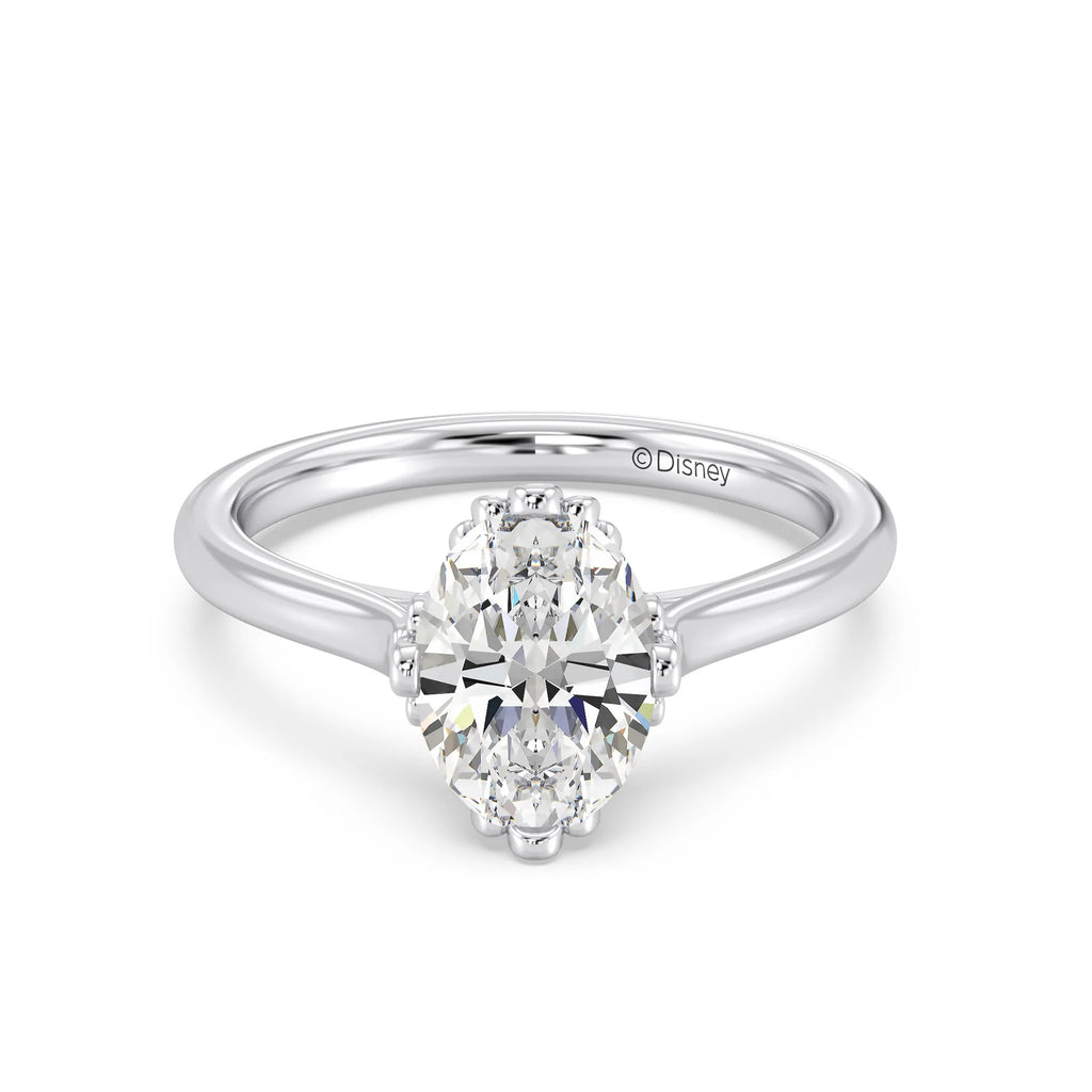 Enchanted Star Diamond With Gold, Disney’s Ariel Bezel Engagement Ring