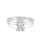 Enchanted Star Diamond With Gold, Disney’s Aurora Solitaire Studded Gallery Engagement Ring