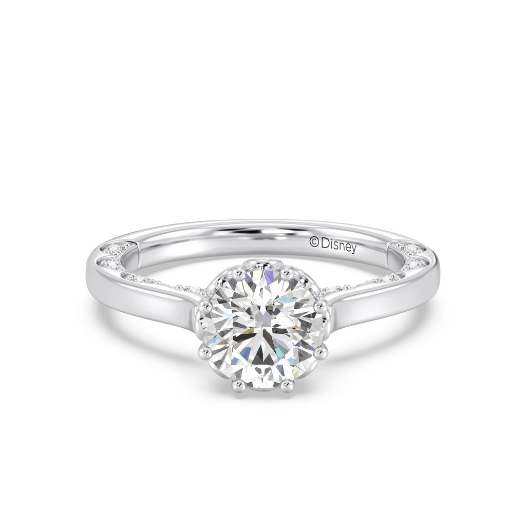 Enchanted Star Diamond With Gold, Disney’s Cinderella Solitaire Engagement Ring