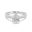 Enchanted Star Diamond And Gold Disney Princess Belle Vintage Milgrain Engagement Ring