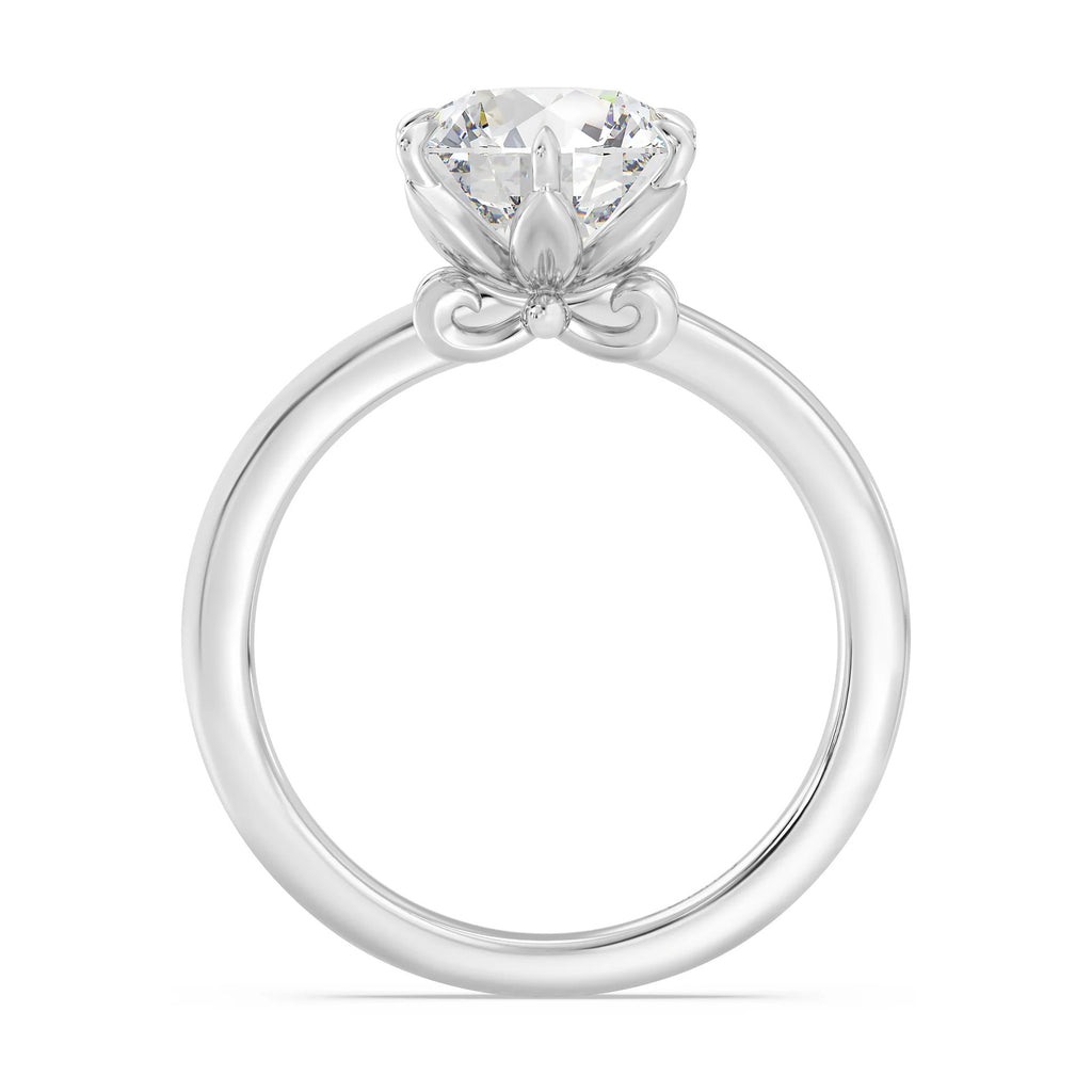 Enchanted Star Diamond With Gold, Disney’s Rapunzel Six-Prong Studded Solitaire Engagement Ring
