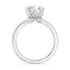 Enchanted Star Diamond With Gold, Disney’s Rapunzel Six-Prong Studded Solitaire Engagement Ring
