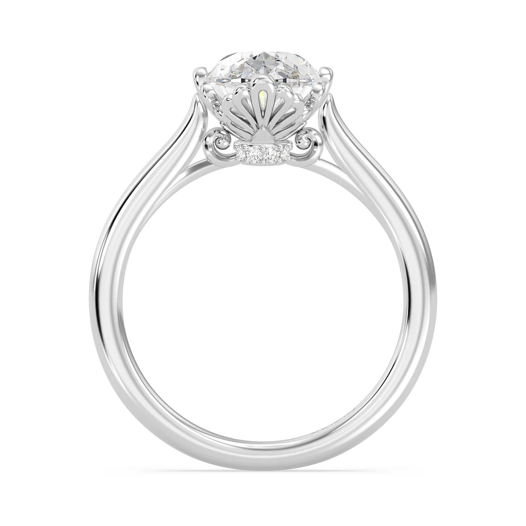 Enchanted Star Diamond With Gold, Disney’s Ariel Bezel Engagement Ring
