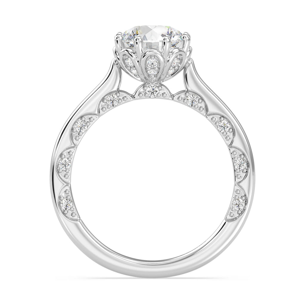 Enchanted Star Diamond With Gold, Disney’s Cinderella Solitaire Engagement Ring