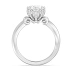 Enchanted Star Diamond And Gold, Disney’s Cinderella Knife-Edge Solitaire Engagement Ring