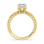 Enchanted Star Diamond And Gold Disney Princess Anna Vintage Engagement Ring