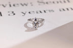 Solid Gold 3mm Band Oval Moissanite Engagement Ring, Promise Ring