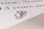 Solid Gold 3mm Band Oval Moissanite Engagement Ring, Promise Ring