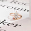Solid Gold Marquise Cut Moissanite Engagement Ring, Open Shank Ring
