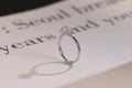 Solid Gold Pear Moissanite Engagement Ring with Accent Stone, Tear Drop Ring