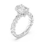 Enchanted Star Diamond And Gold Disney Princess Belle Hidden Halo Engagement Ring