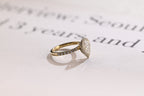 Solid Gold Pear Moissanite Engagement Ring, Half Eternity & Halo Promise/Proposal Ring