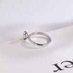 Solid Gold Solitaire Oval Cut Moissanite Engagement Ring with Six Prongs