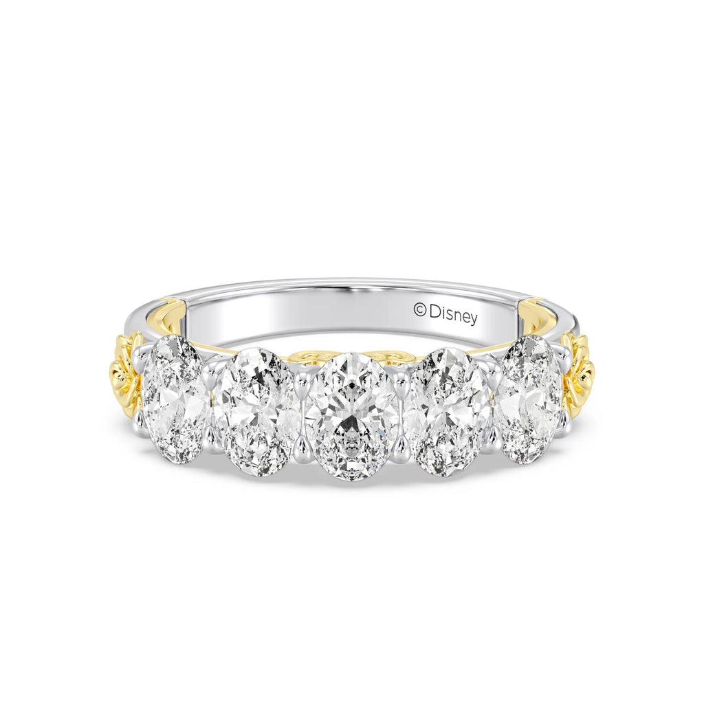 Enchanted Star Diamond Disney’s Belle Five Stone Anniversary Ring