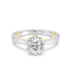 Enchanted Star Diamond With Gold, Disney’s Rapunzel Six-Prong Studded Solitaire Engagement Ring