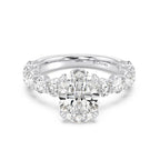Enchanted Star Diamond And Gold Disney Princess Belle Hidden Halo Engagement Ring