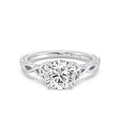 Enchanted Star Diamond And Gold Merida Celtic Hidden Pavé Engagement Ring