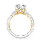 Enchanted Star Diamond With Gold, Disney’s Rapunzel Six-Prong Studded Solitaire Engagement Ring