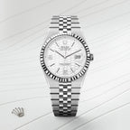Cartier Santos mit Diamanten, 40 mm – Edelstahl – Zifferblatt mit arabischen Ziffern