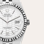 Cartier Santos mit Diamanten, 40 mm – Edelstahl – Zifferblatt mit arabischen Ziffern