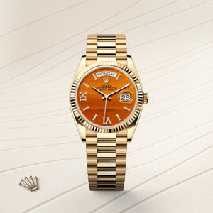 Rolex Day-Date Orange Dial
