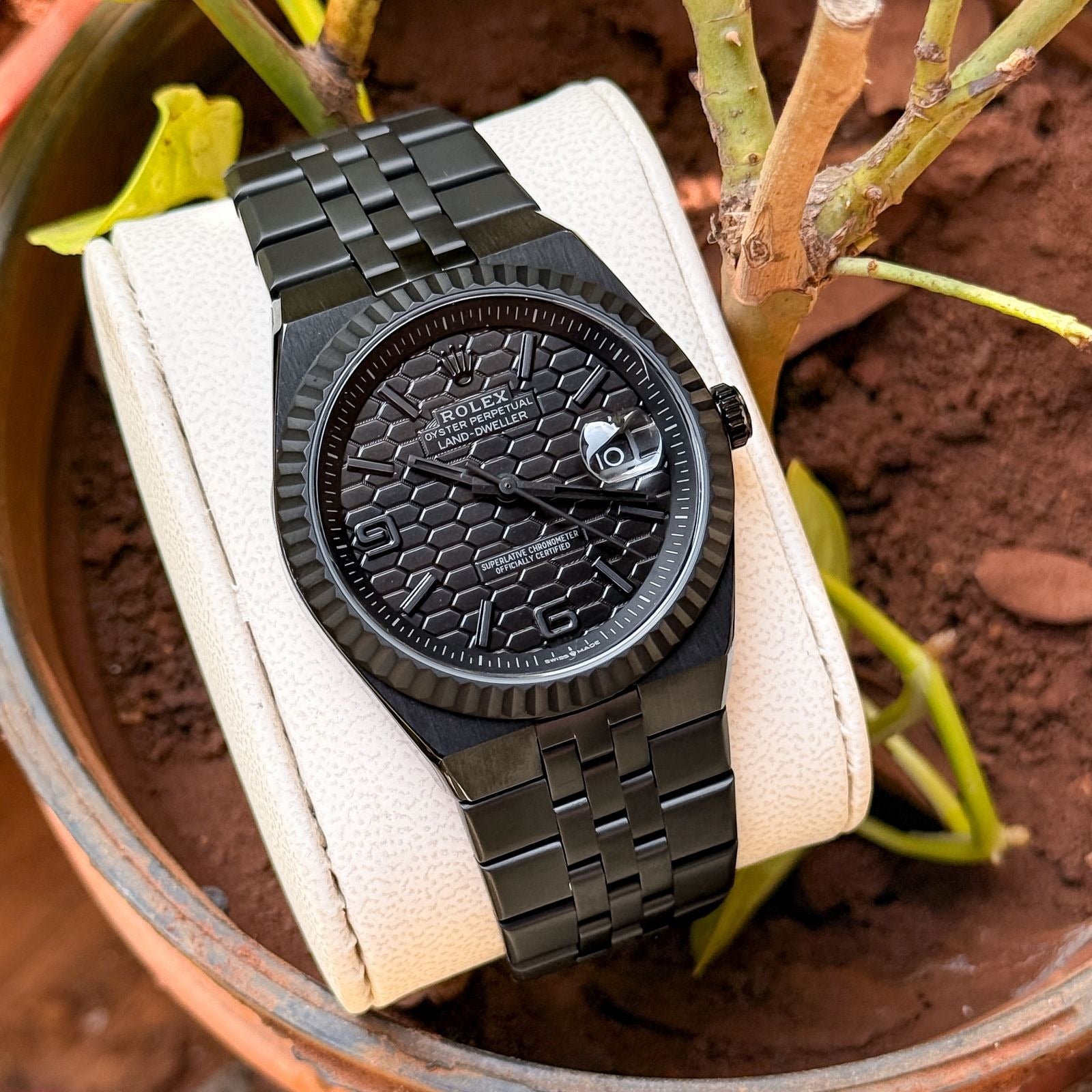 Cartier Santos mit Diamanten, 40 mm – Edelstahl – Zifferblatt mit arabischen Ziffern