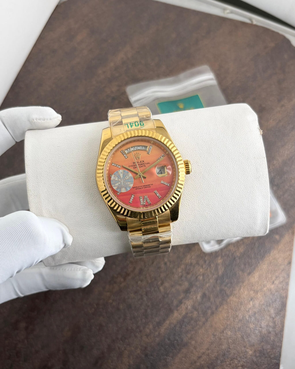Cartier Santos Diamante 40 mm - Acero inoxidable - Esfera árabe