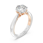 Enchanted Star Diamond With Gold, Disney’s Rapunzel Six-Prong Studded Solitaire Engagement Ring